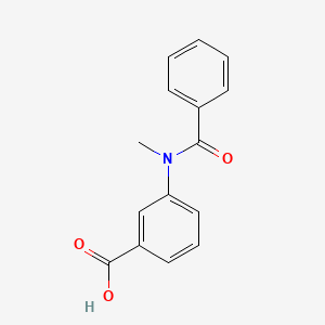 molecular formula C15H13NO3 B12996335 3-(N-Methylbenzamido)benzoic acid 