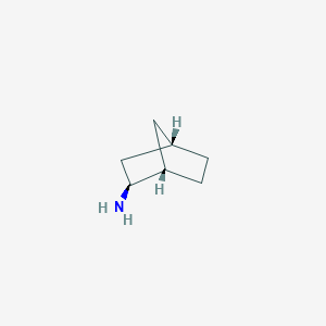 molecular formula C7H13N B12996391 (1S,2S,4S)-bicyclo[2.2.1]heptan-2-amine 