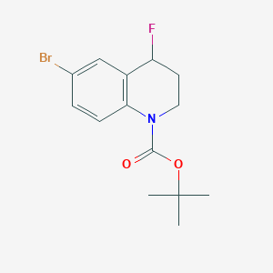 tert-Butyl 6-bromo-4-fluoro-3,4-dihydroquinoline-1(2H)-carboxylate