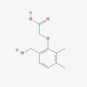 2-(6-(Hydroxymethyl)-2,3-dimethylphenoxy)acetic acid