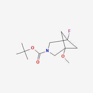 tert-Butyl 1-fluoro-5-methoxy-3-azabicyclo[3.1.1]heptane-3-carboxylate