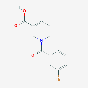 1-(3-Bromobenzoyl)-1,2,5,6-tetrahydropyridine-3-carboxylic acid