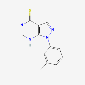 1-(m-Tolyl)-1H-pyrazolo[3,4-d]pyrimidine-4-thiol