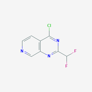 4-Chloro-2-(difluoromethyl)pyrido[3,4-d]pyrimidine