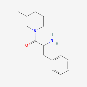 2-Amino-1-(3-methylpiperidin-1-yl)-3-phenylpropan-1-one