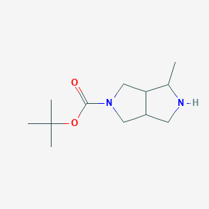 tert-Butyl 4-methylhexahydropyrrolo[3,4-c]pyrrole-2(1H)-carboxylate