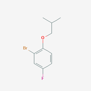 2-Bromo-4-fluoro-1-isobutoxybenzene