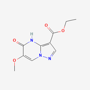 Ethyl 6-methoxy-5-oxo-4,5-dihydropyrazolo[1,5-a]pyrimidine-3-carboxylate