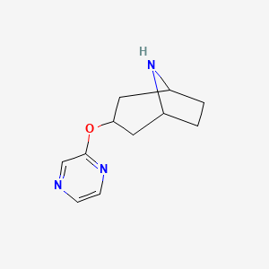 3-(Pyrazin-2-yloxy)-8-azabicyclo[3.2.1]octane