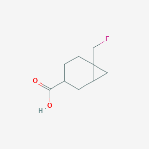 6-(Fluoromethyl)bicyclo[4.1.0]heptane-3-carboxylic acid