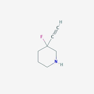 3-Ethynyl-3-fluoropiperidine