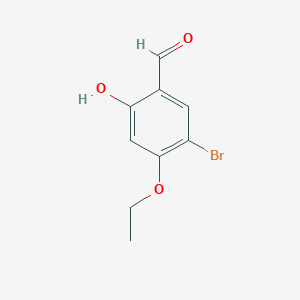 5-Bromo-4-ethoxy-2-hydroxybenzaldehyde