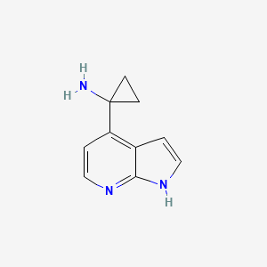 1-(1H-pyrrolo[2,3-b]pyridin-4-yl)cyclopropan-1-amine