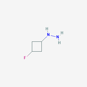 (3-Fluorocyclobutyl)hydrazine