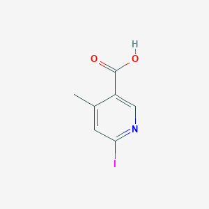 6-Iodo-4-methylnicotinic acid