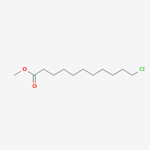 molecular formula C12H23ClO2 B12997247 Methyl 11-chloroundecanoate CAS No. 17696-12-7