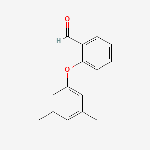 B1299730 2-(3,5-Dimethylphenoxy)benzaldehyde CAS No. 320423-51-6