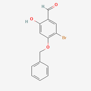 4-(Benzyloxy)-5-bromo-2-hydroxybenzaldehyde