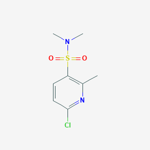 6-Chloro-N,N,2-trimethylpyridine-3-sulfonamide