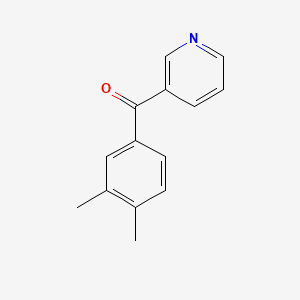 (3,4-Dimethylphenyl)(pyridin-3-yl)methanone