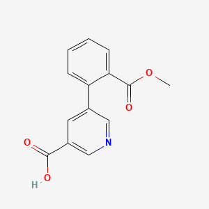 5-(2-(Methoxycarbonyl)phenyl)nicotinic acid