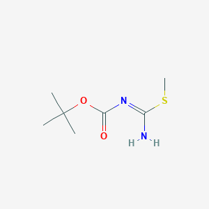 tert-butyl (NE)-N-[amino(methylsulfanyl)methylidene]carbamate