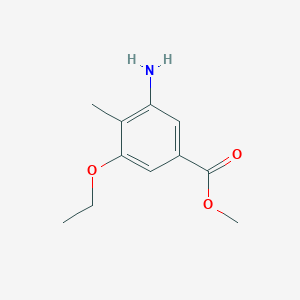 Methyl 3-amino-5-ethoxy-4-methylbenzoate