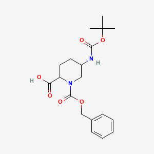 cis-5-(Boc-amino)-1-cbz-piperidine-2-carboxylic acid