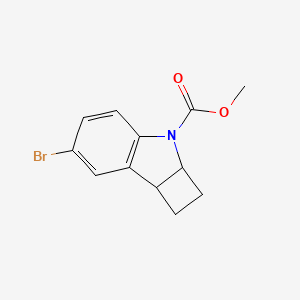 Methyl 6-bromo-1,2,2a,7b-tetrahydro-3H-cyclobuta[b]indole-3-carboxylate