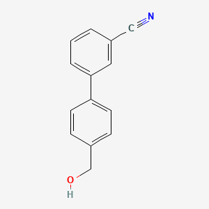 3-[4-(Hydroxymethyl)phenyl]benzonitrile