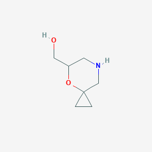 (4-Oxa-7-azaspiro[2.5]octan-5-yl)methanol