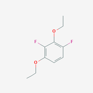 molecular formula C10H12F2O2 B12997714 1,3-Diethoxy-2,4-difluorobenzene 