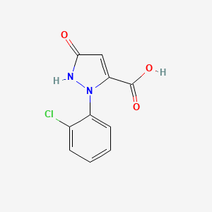 1-(2-Chlorophenyl)-3-hydroxy-1H-pyrazole-5-carboxylic acid