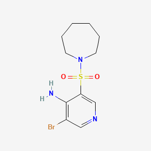 3-(Azepan-1-ylsulfonyl)-5-bromopyridin-4-amine