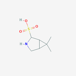 6,6-Dimethyl-3-azabicyclo[3.1.0]hexane-2-sulfonic acid