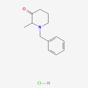 1-Benzyl-2-methylpiperidin-3-one hydrochloride