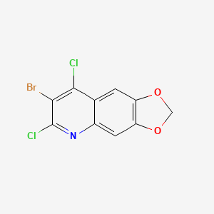 7-Bromo-6,8-dichloro-[1,3]dioxolo[4,5-g]quinoline