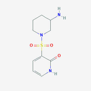 3-((3-Aminopiperidin-1-yl)sulfonyl)pyridin-2(1H)-one