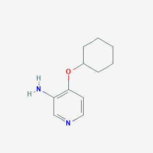 4-(Cyclohexyloxy)pyridin-3-amine