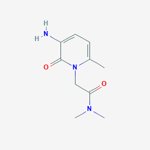 2-(3-Amino-6-methyl-2-oxopyridin-1(2H)-yl)-N,N-dimethylacetamide