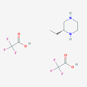 (R)-2-Ethylpiperazine bis(2,2,2-trifluoroacetate)