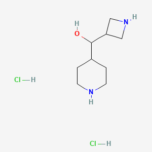 Azetidin-3-yl(piperidin-4-yl)methanol dihydrochloride