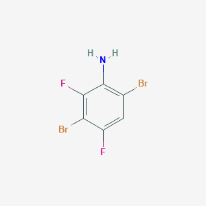 3,6-Dibromo-2,4-difluoroaniline