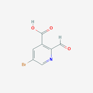 5-Bromo-2-formylnicotinic acid