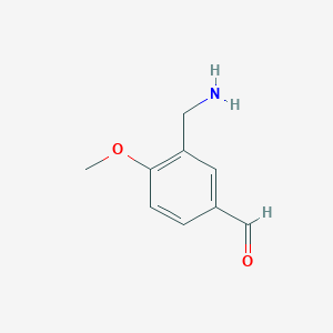 3-(Aminomethyl)-4-methoxybenzaldehyde