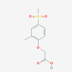 2-(2-Methyl-4-(methylsulfonyl)phenoxy)acetic acid