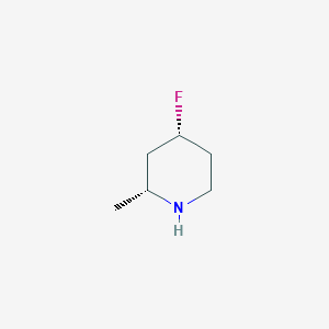 (2R,4R)-4-Fluoro-2-methylpiperidine