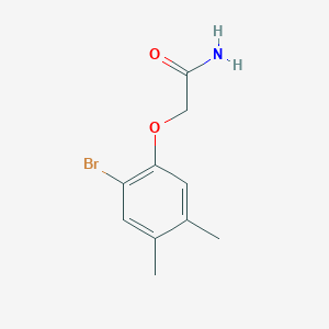 2-(2-Bromo-4,5-dimethylphenoxy)acetamide