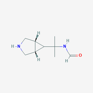 Rel-N-(2-((1R,5S,6r)-3-azabicyclo[3.1.0]hexan-6-yl)propan-2-yl)formamide