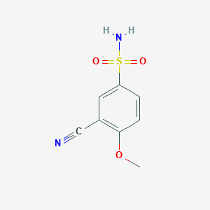 3-Cyano-4-methoxybenzenesulfonamide